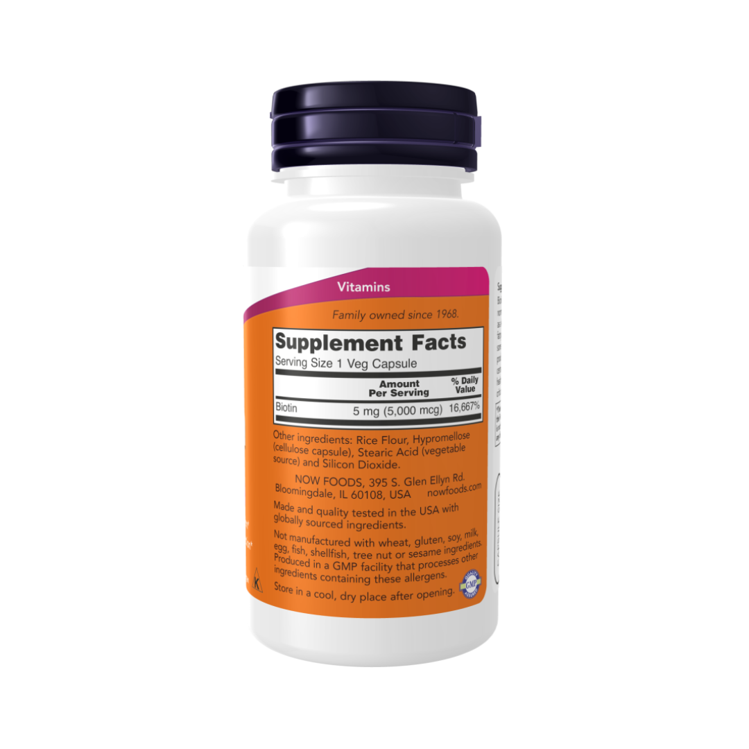 Biotin 5,000 mcg