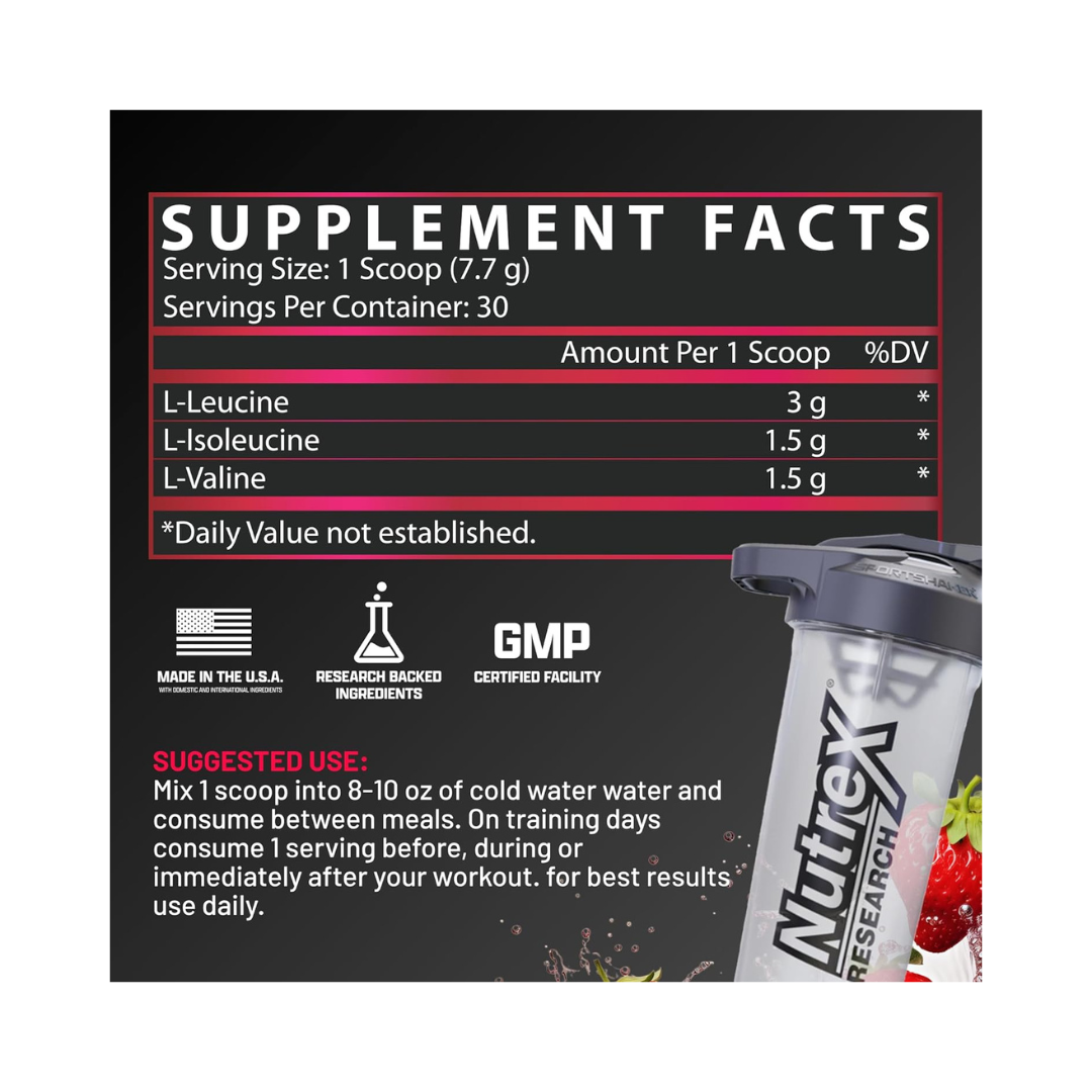 BCAA 6000 Nutrex 30 Servidas