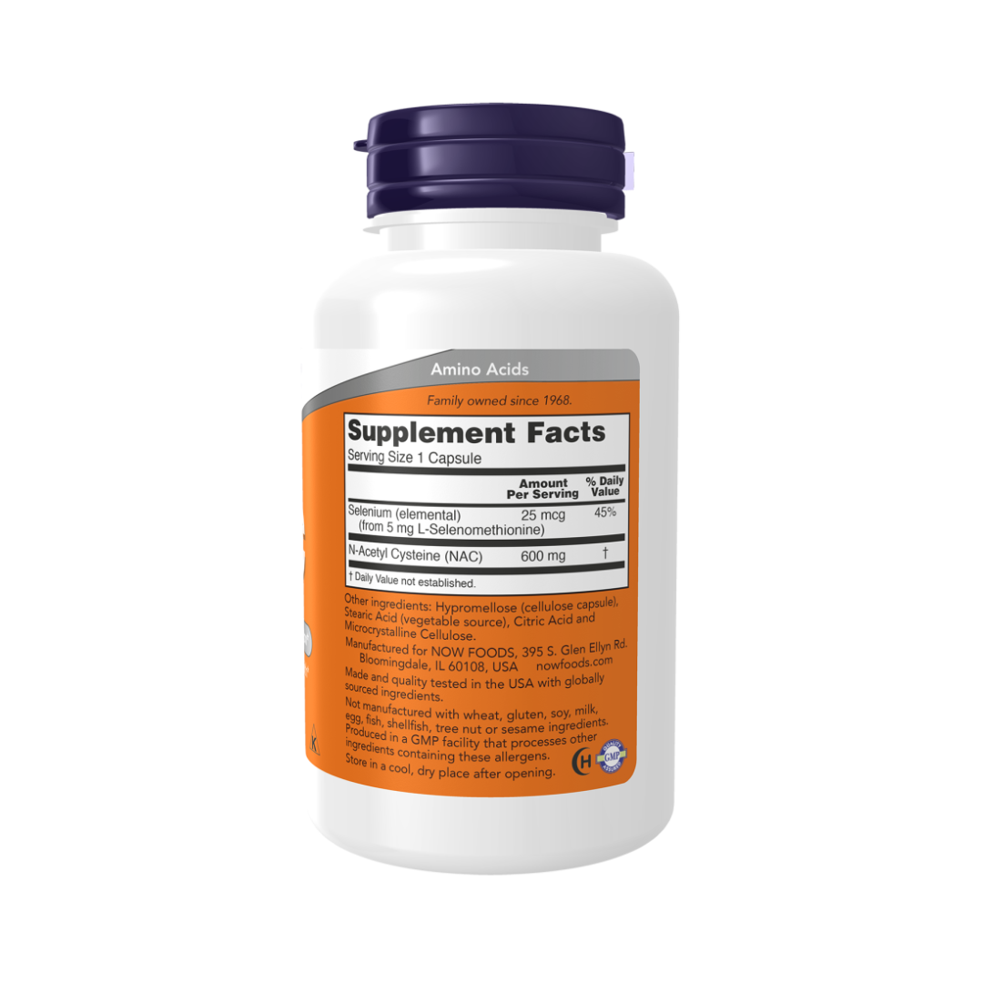 Now NAC 600 mg Capsules