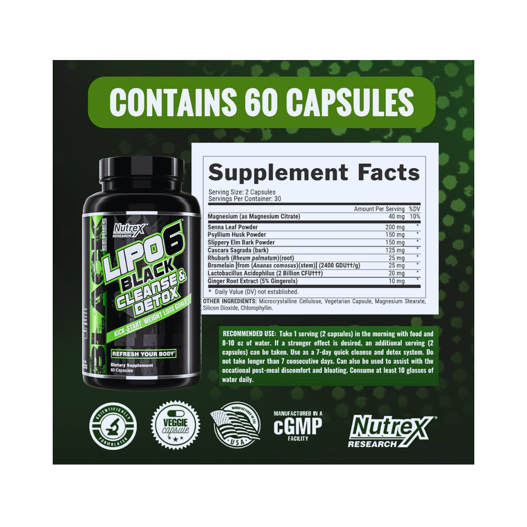 Nutrex Research Lipo-6 60 Cápsulas