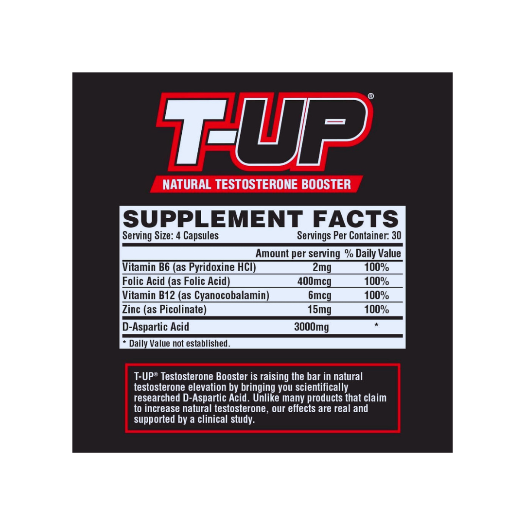 T-UP Nutrex 120 Cápsulas