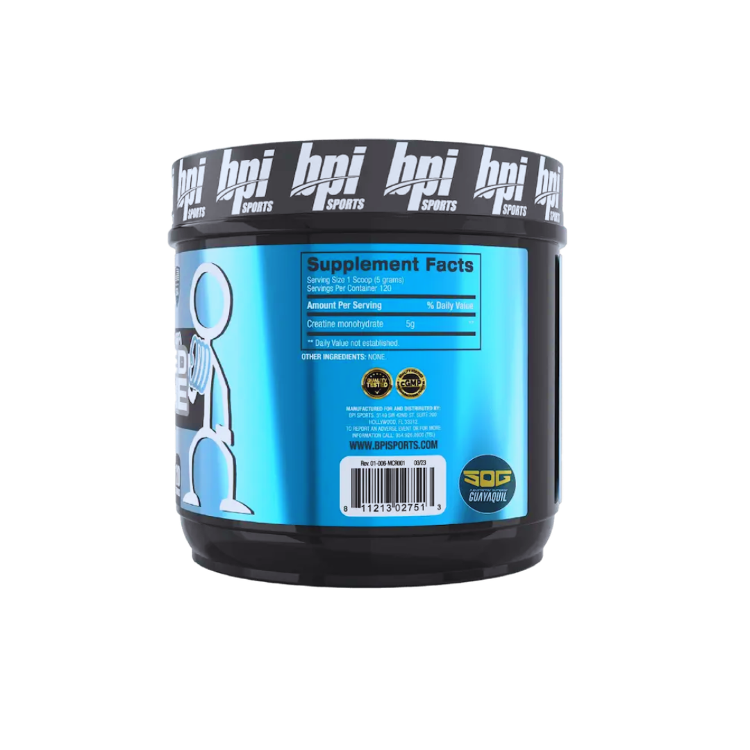 Creatina micronizada BPI (12 servidas)