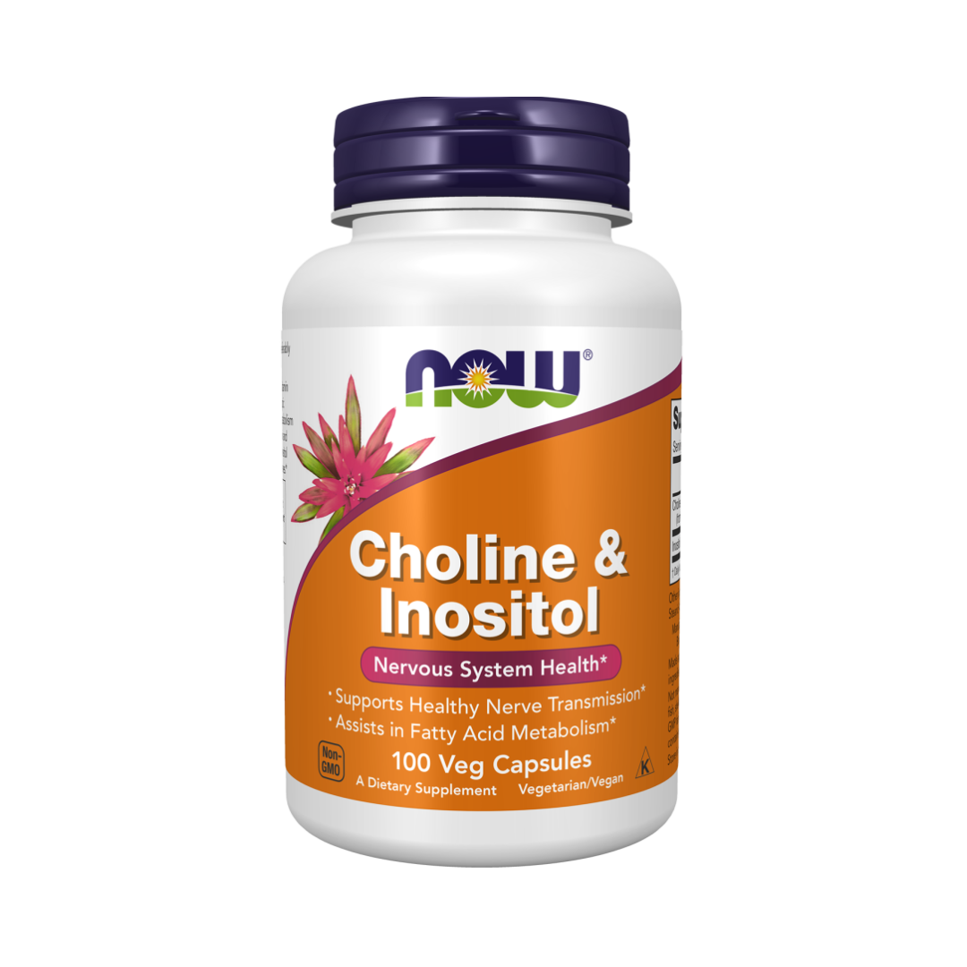Choline & Inositol - 100 Cápsulas (NOW)