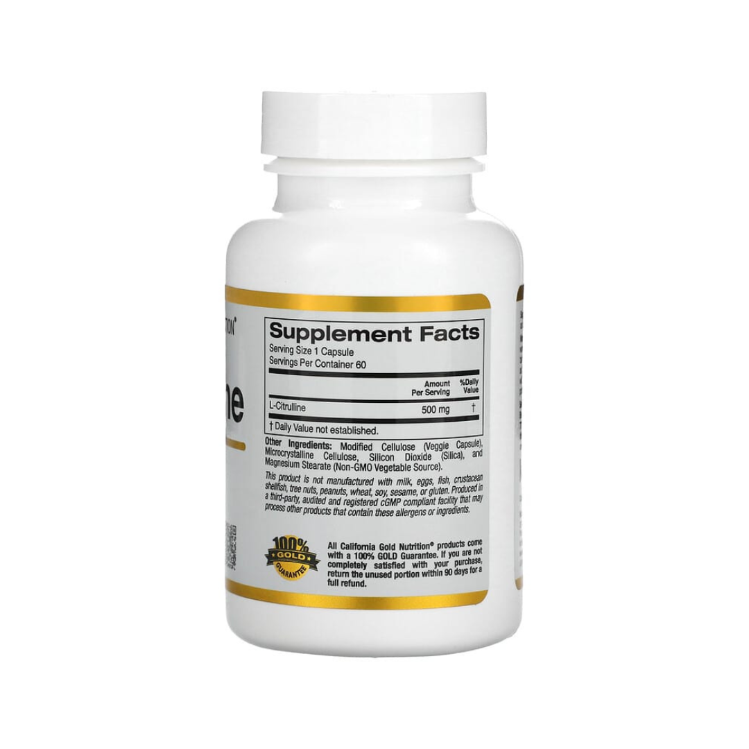 L-Citruline 500mg 60 cápsulas