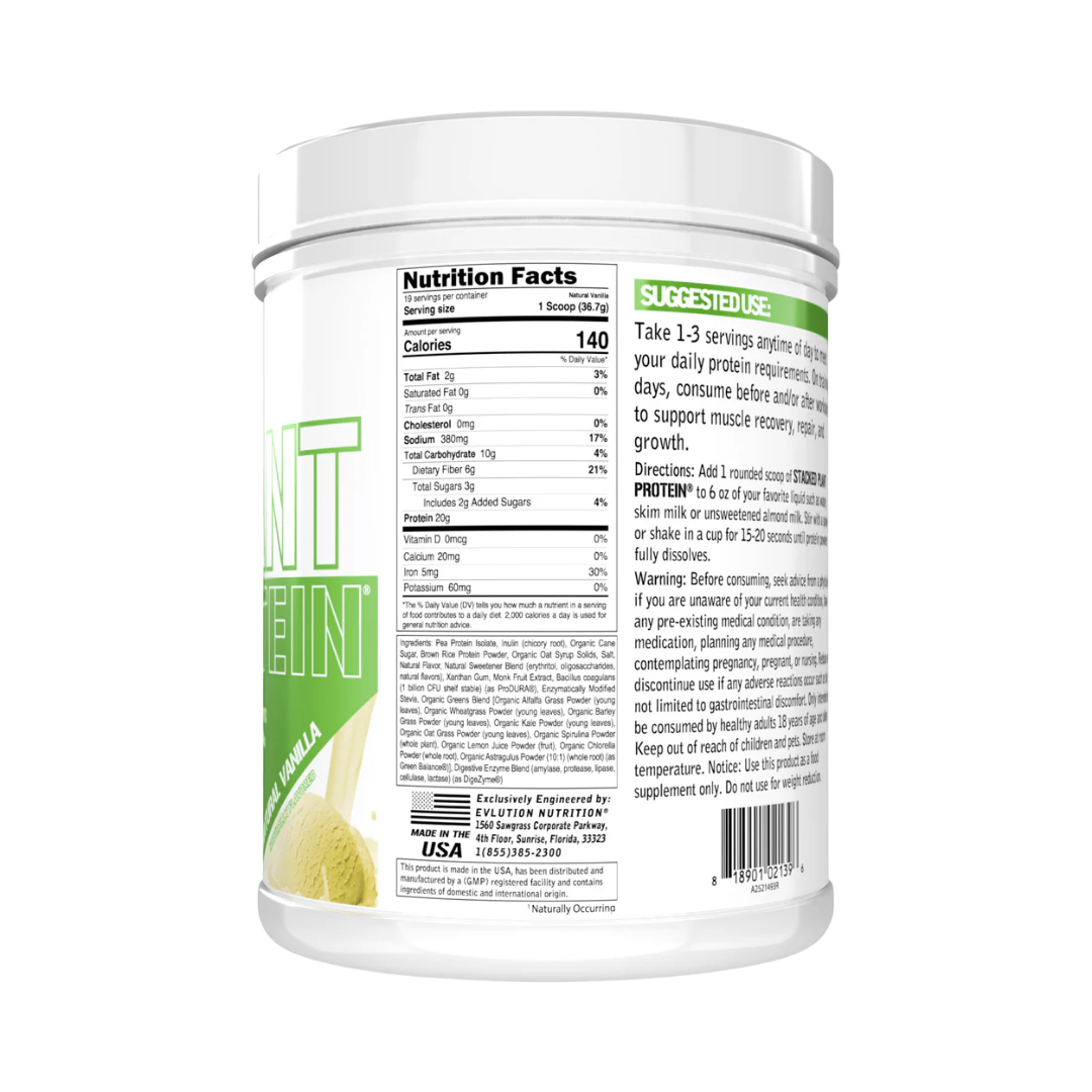 Proteína Vegana EVL - 1 lb (19 porciones)