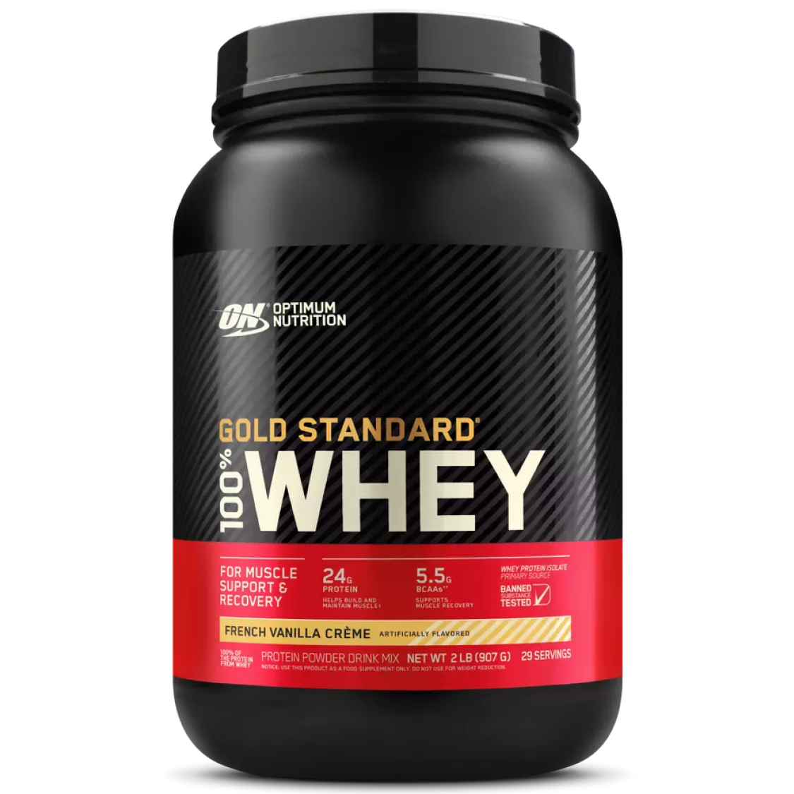 Optimum Nutrition Gold Standard 100% Whey 2lbs (29 servidas)