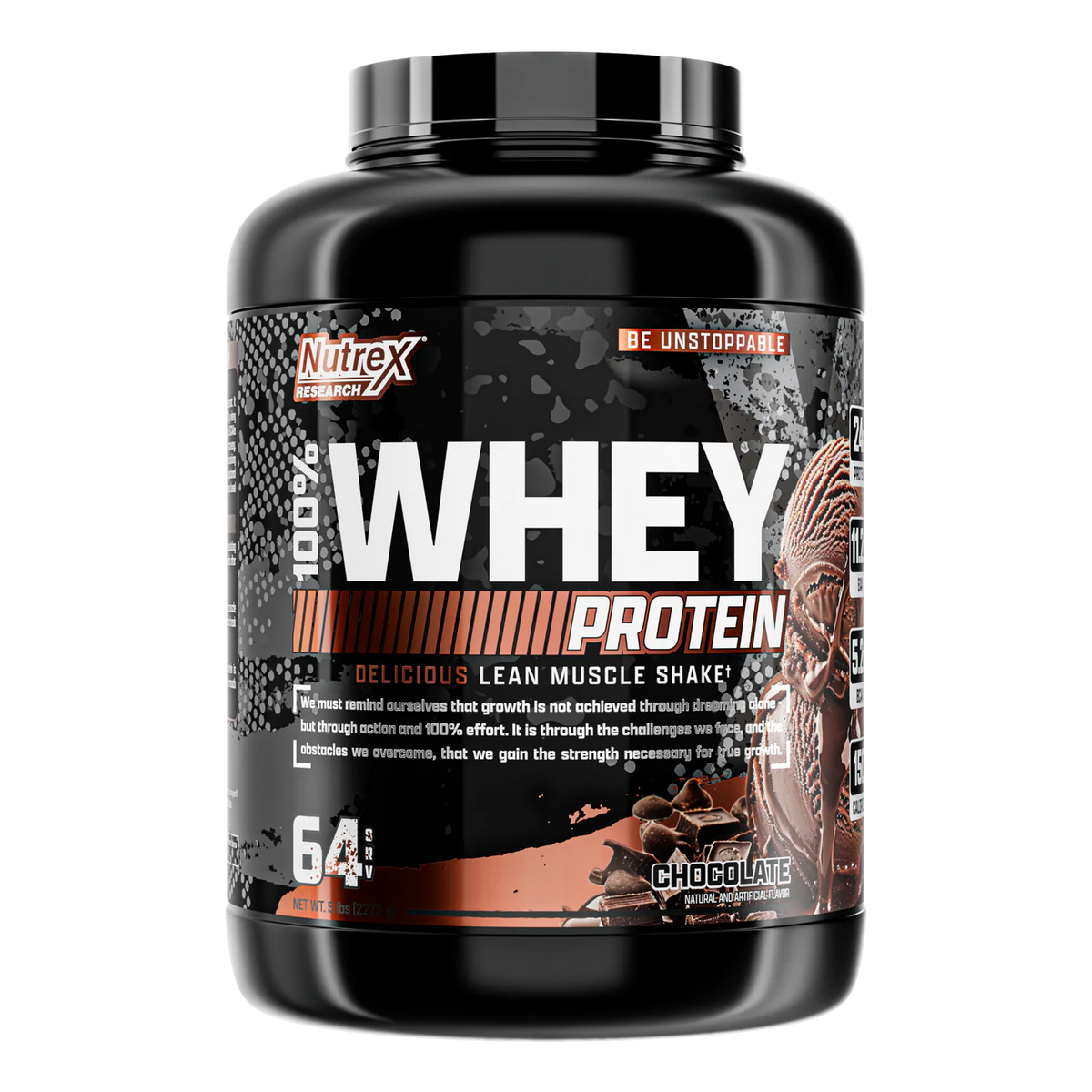 Whey Protein Nutrex 5lbs (64 servidas)
