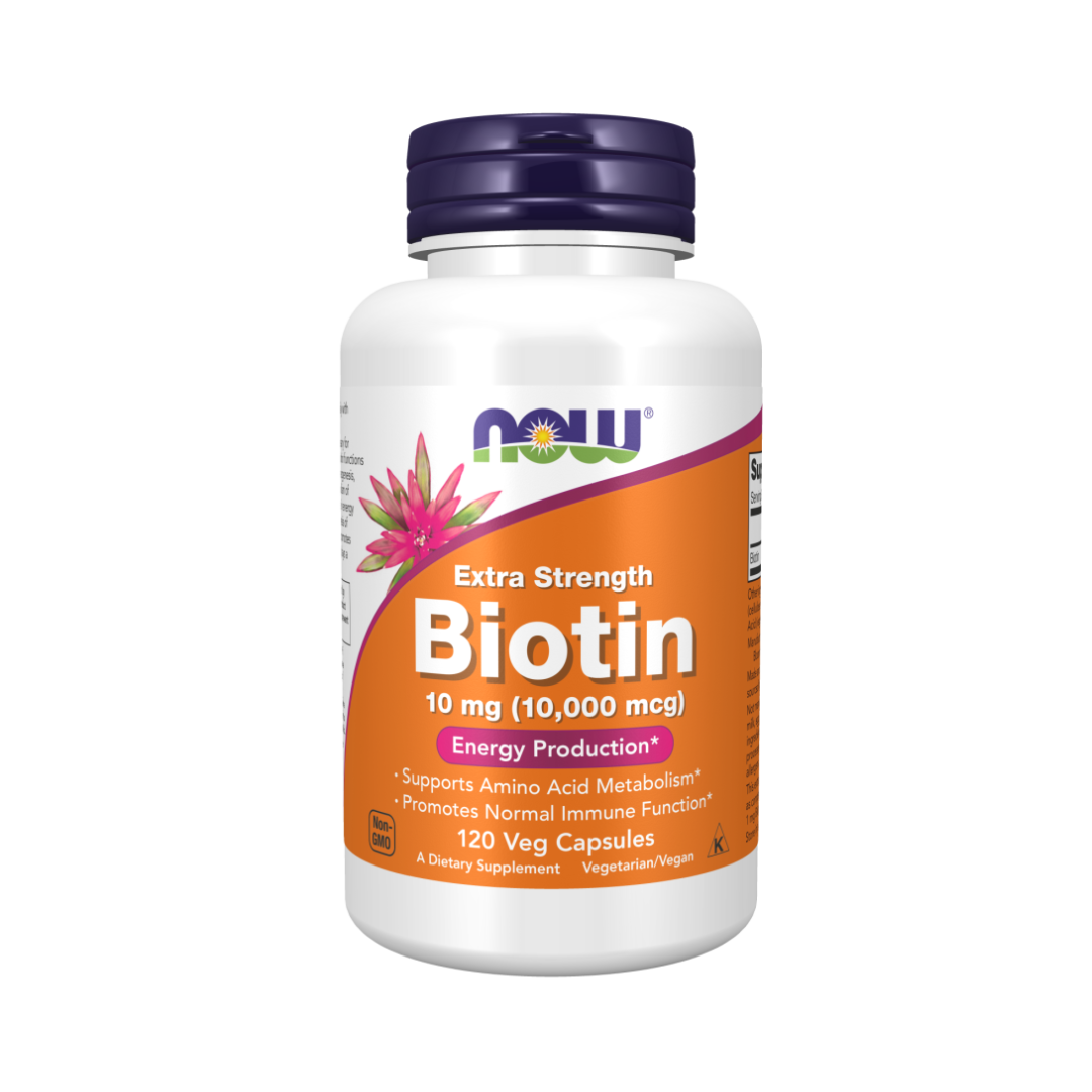 Now Biotin 10 mg-10,000 mcg