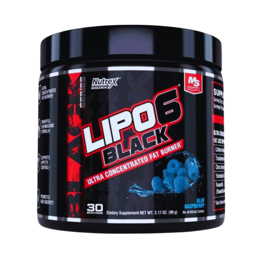 Nutrex Lipo-6 Black Ultra Concentrate Fat Burner 30 Servidas