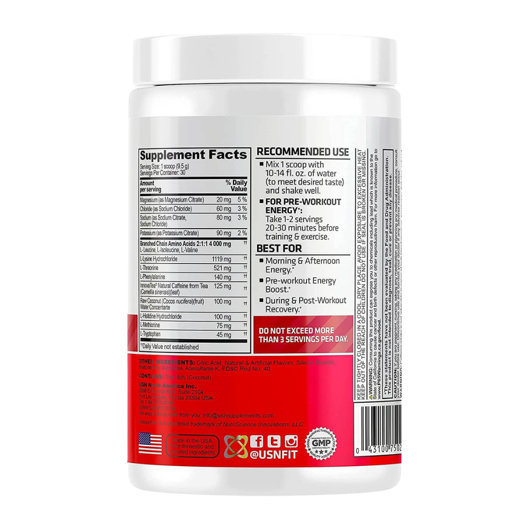 USN Amino Stim Essential Amino Acids + Energy 30 Servidas