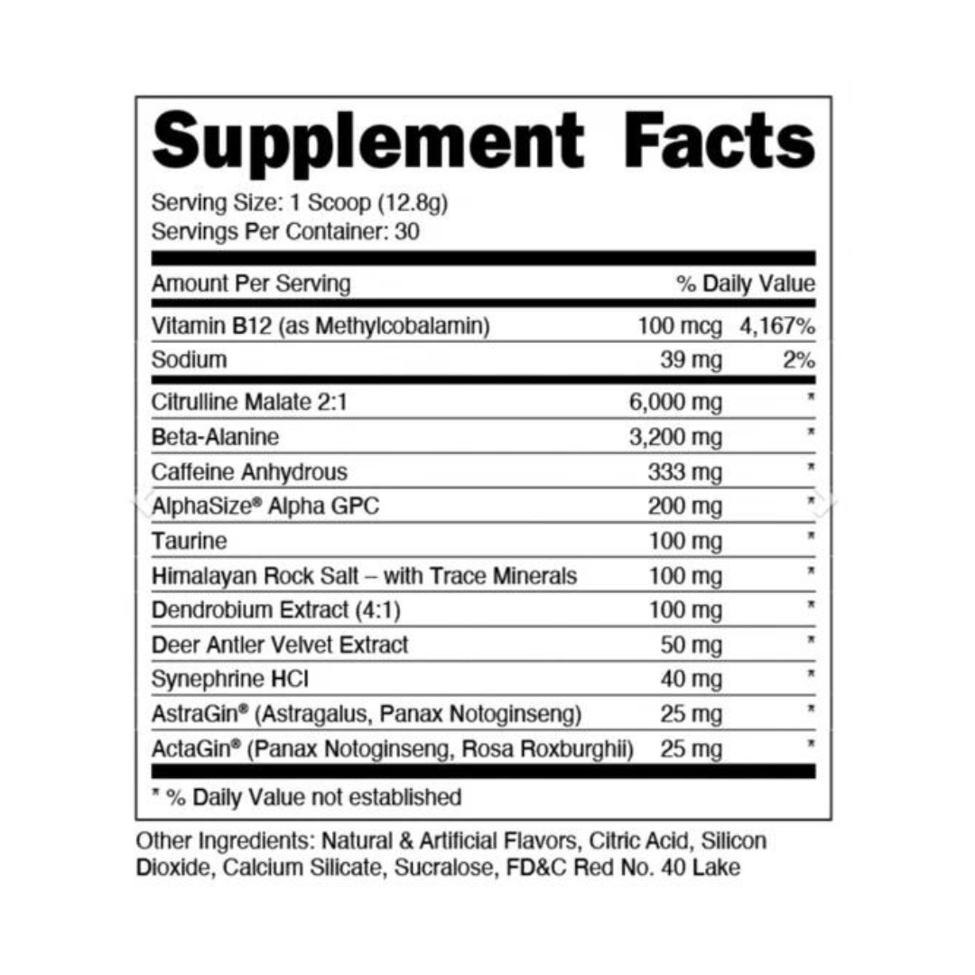 Woke AF Pre-Workout 20 Servidas
