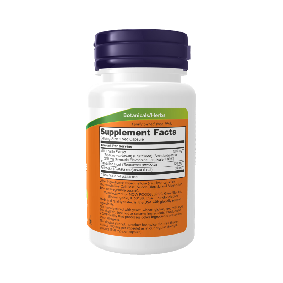 Milk Thistle Extract, Double Strength 300 mg