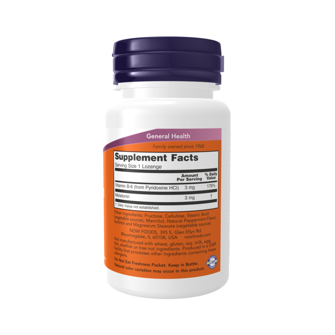 Now Melatonin 3 mg
