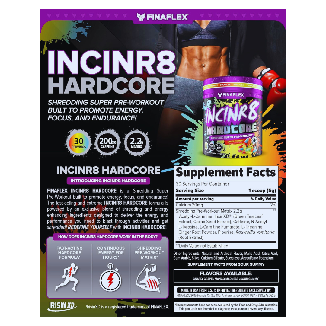 FINAFLEX INCINR8 Hardcore 30 Servidas
